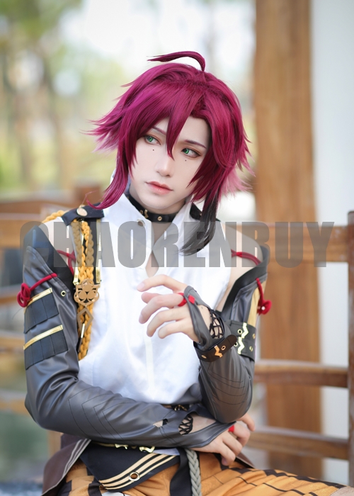 Genshin Impact Shikanoin Heizou Costume Cosplay Suit Wig Outfit-Chaorenbuy Cosplay