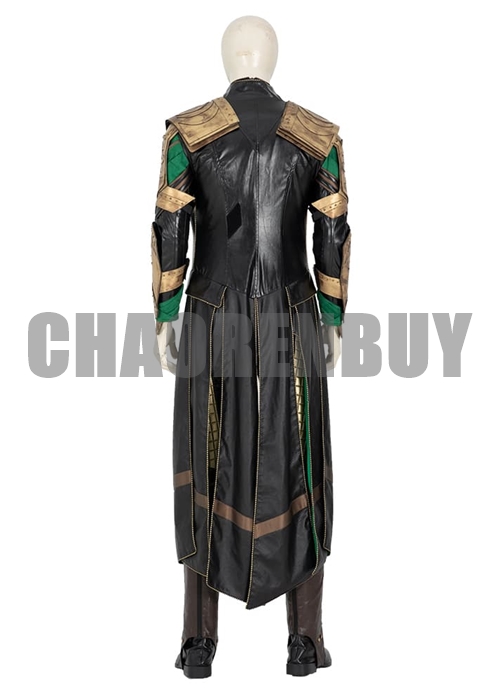 Loki Season 1 Costume Cosplay Suit Boots Outfit-Chaorenbuy Cosplay