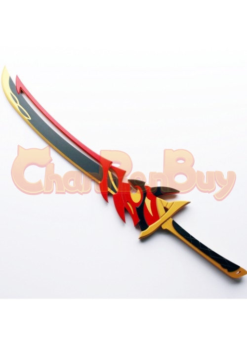 Genshin Impact Redhorn Stonethresher Sword Cosplay Prop Ver. 3-Chaorenbuy Cosplay
