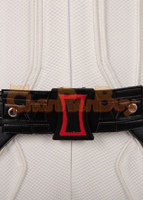 Black Widow Costume Natasha Romanoff  Cosplay Suit Boots Outfit White Version-Chaorenbuy Cosplay