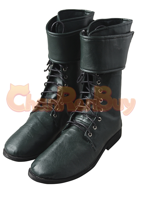 The Arrow Season 5 Shoes Oliver Queen Cosplay Boots-Chaorenbuy Cosplay