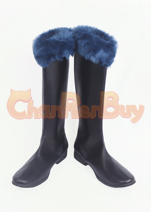 Knights Klaus Lunettes Shoes Black Clover Cosplay Boots