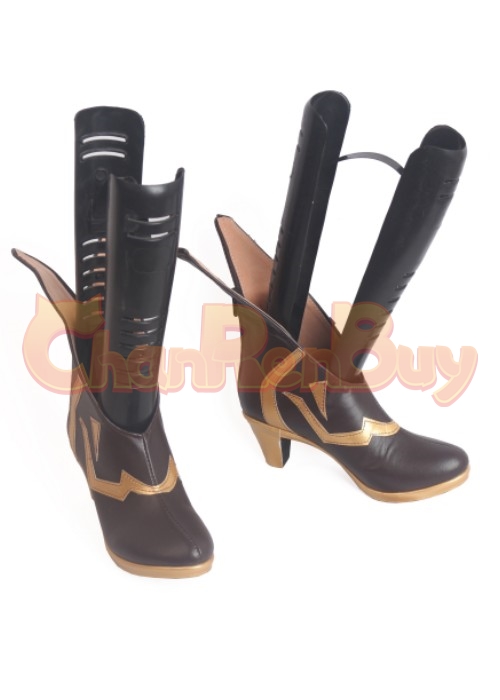 Bronya Zaychik Shoes Honkai Impact 3 Halloween Cosplay Boots