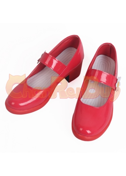 Toho Summer Cirno Shoes Touhou Project Cosplay Boots