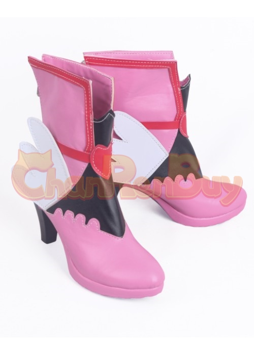 Song Hana Shoes OW DVA Skin Lolita Pink Magic Girl Cosplay B