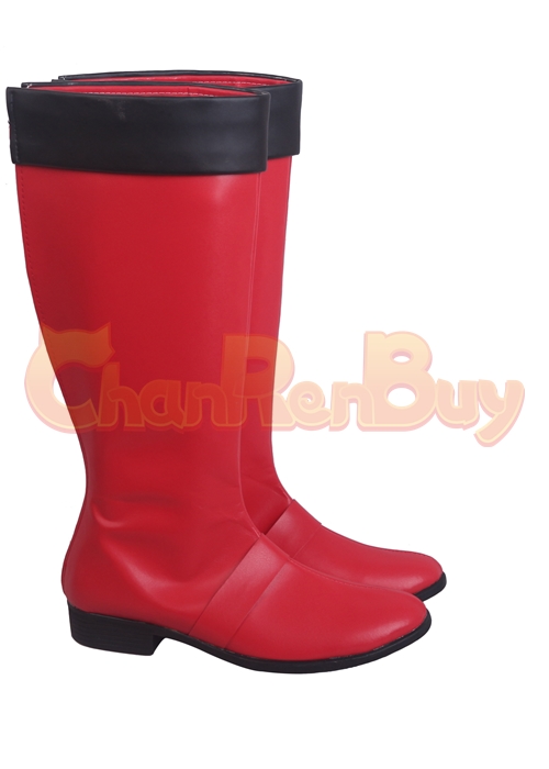 Gokai Red Shoes Kaizouku Sentai Gokaiger Captain Marvelous Cosplay Boo