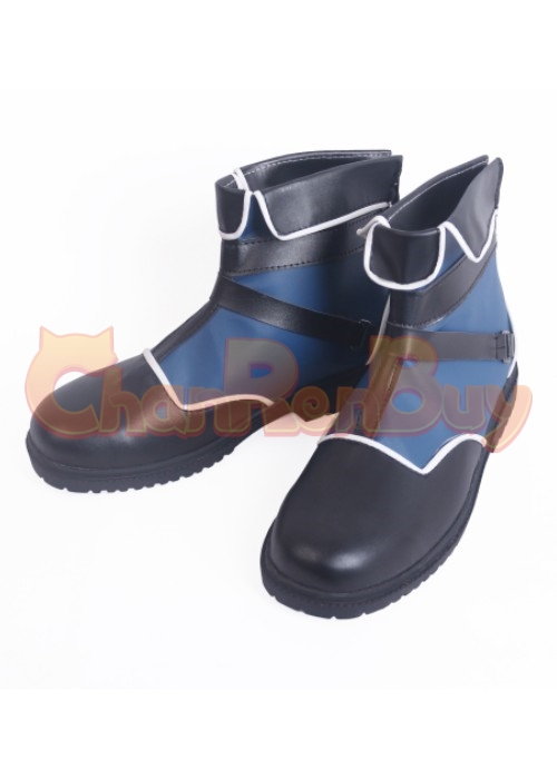 Sora Shoes Kingdom Hearts Cosplay Blue Boots