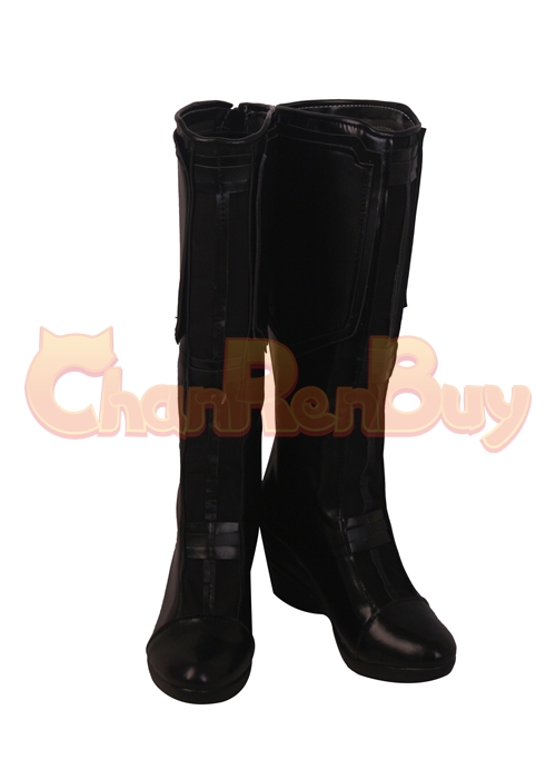 Black Widow Shoes Avengers Endgame Natalia Romanova Cosplay Boots Ver.