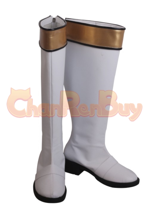 Gokai Silver Shoes Power Ranger Gai Ikari Cosplay Boots