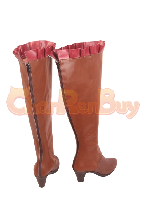 Mimosa Vermilion Shoes Cosplay Black Clover Boots