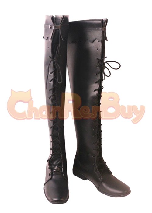 Y'shtola Shoes Cosplay Final Fantasy XIV FF14 Long Boots