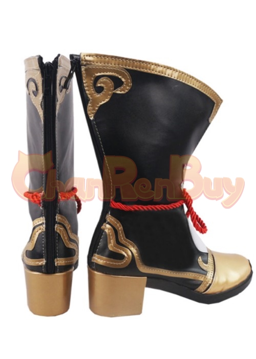 Xiangling Shoes Genshin Impact Cosplay Boots