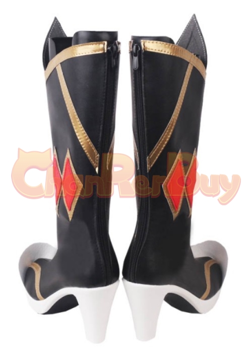 Rosaria Shoes Genshin Impact Cosplay Boots