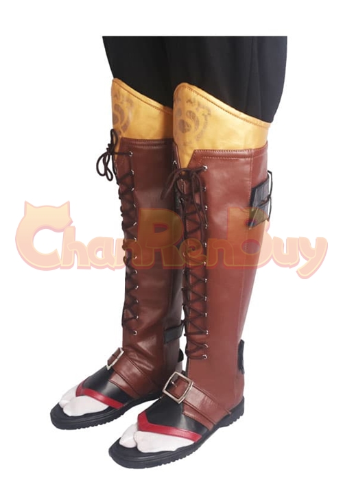 Thoma Shoes Genshin Impact Cosplay Boots Ver. 2
