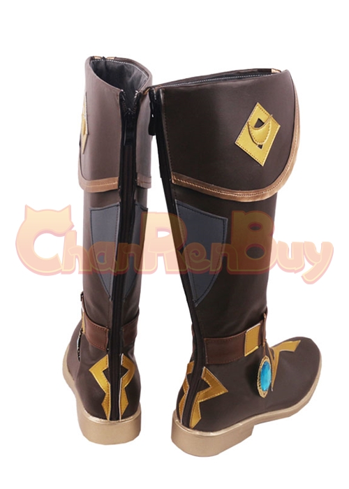 Kaeya Shoes Genshin Impact Cosplay Boots Ver. 2