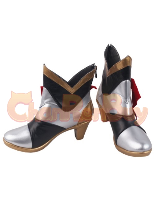 Noelle Shoes Genshin Impact Cosplay Boots 