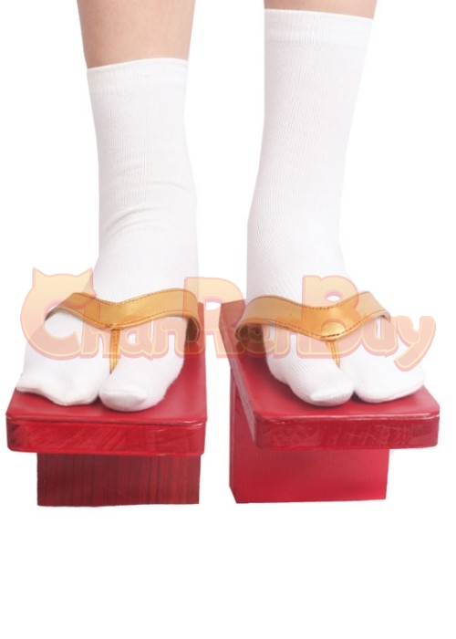  Kujou Sara Shoes Genshin Impact Cosplay Boots 