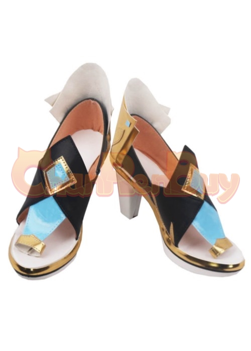 Shenhe Shoes Genshin Impact Cosplay Boots
