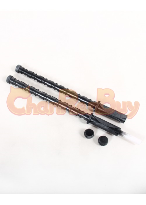 Avengers Infinity War Black Widow Double Electric Stick Weapon Cosplay Prop-Chaorenbuy Cosplay