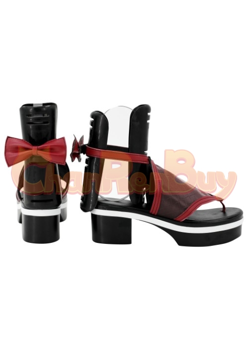 Kuki Shinobu Shoes Genshin Impact Cosplay Boots Ver. 2