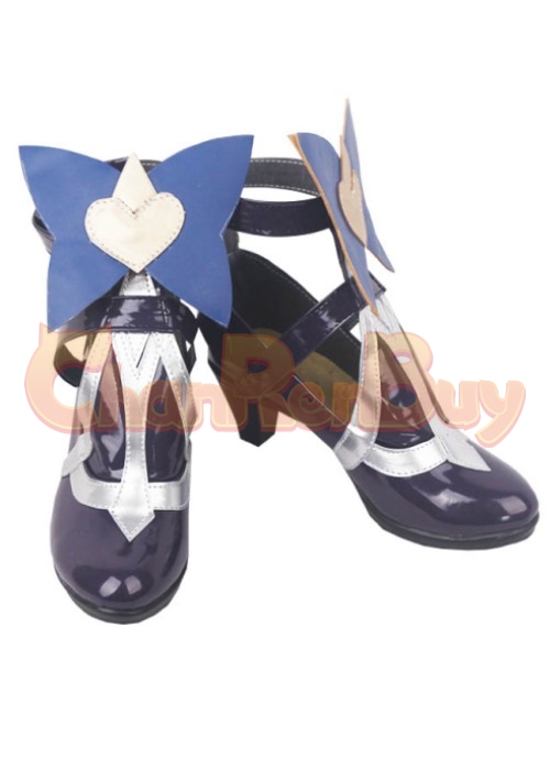 Fischel Shoes Silhouettes of the Night Genshin Impact Cosplay Boots