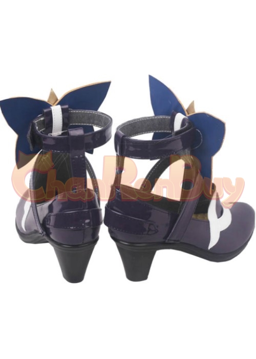 Fischel Shoes Silhouettes of the Night Genshin Impact Cosplay Boots Ver. 2