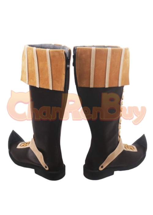 Sorcerer Rogier Shoes E. R. Cosplay Boots