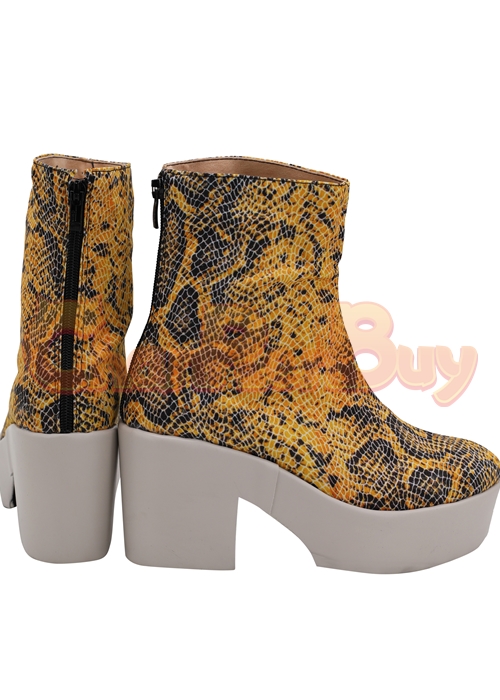 Kujo Jotaro Shoes Cosplay JoJo's Bizarre Adventure Part 6 Boots-Chaorenbuy Cosplay