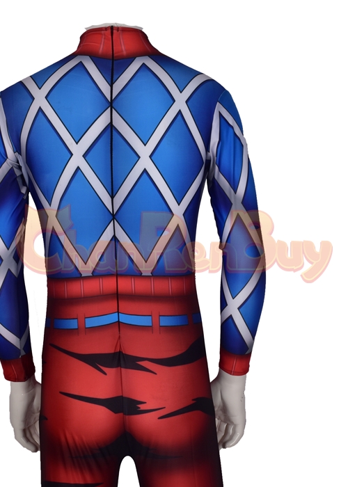 JOJO's Bizarre Adventure Golden Wind Guido Mista Costume Cosplay Bodysuit