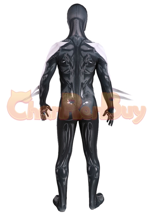 2099 Black Suit Ultimate Spider Man Miguel O'Hara Costume Cosplay Bodysuit
