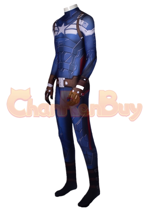 Captain America 2 Costume Cosplay Bodysuit