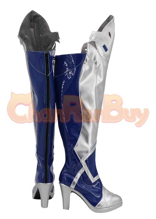 Atlantic Mercy Shoes Overwatch OW Cosplay Boots-Chaorenbuy Cosplay