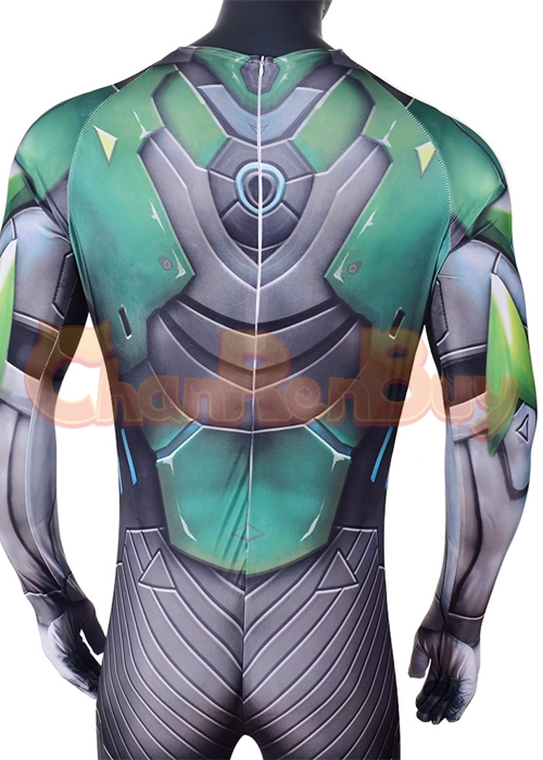 Overwatch Genji Costume Cosplay Bodysuit