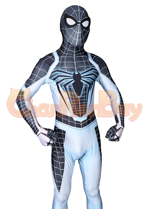 Spider Man Negative Suit Costume Cosplay Bodysuit