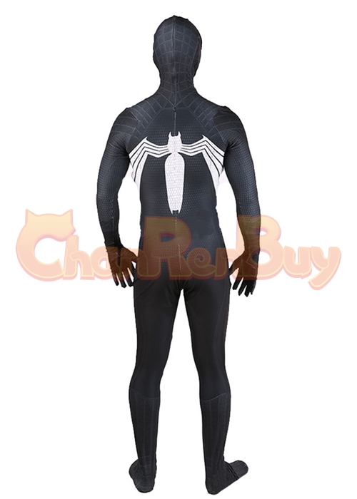 Spider Man Venom Symbitote Costume Cosplay Bodysuit