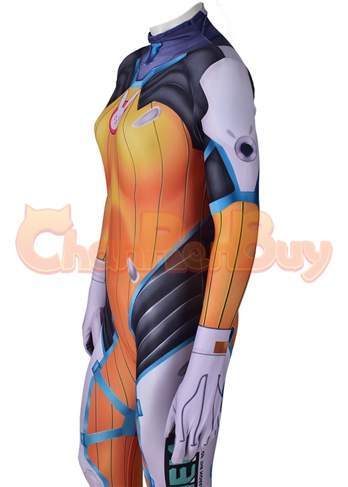 Overwatch DVA Blueberry Costume Cosplay Bodysuit