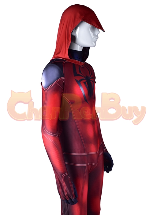 Scarlet Spider Man Costume Spider Kaine Parker  Cosplay Bodysuit