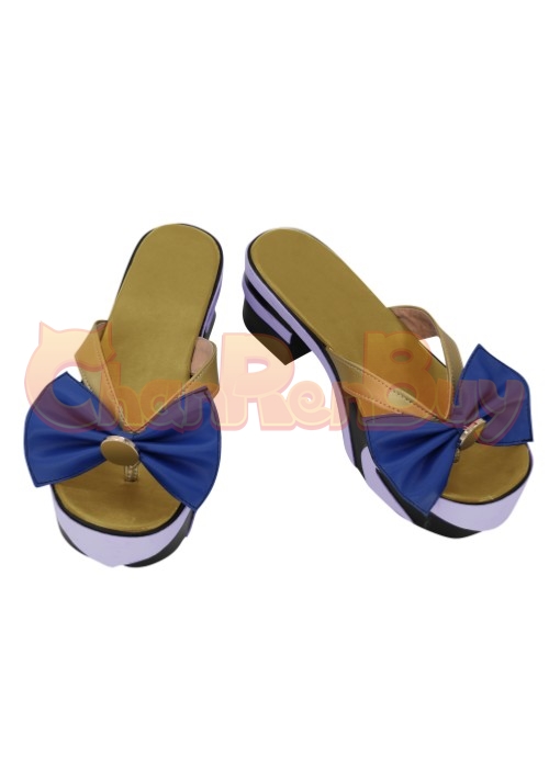Sangonomiya Kokomi Shoes Genshin Impact Cosplay Boots Ver.2