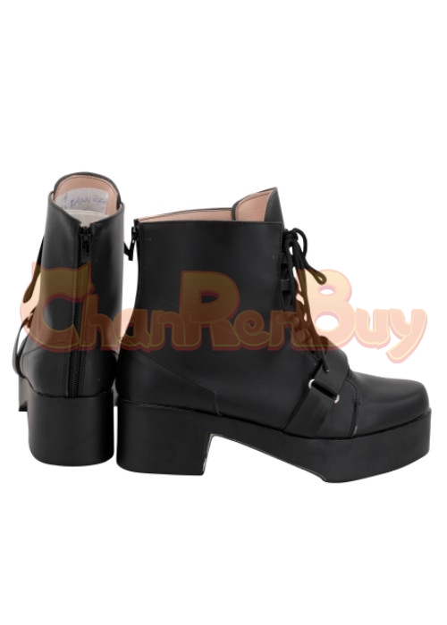Birds of Prey Huntress Shoes Cosplay Helena Bertinelli Boots-Chaorenbuy Cosplay