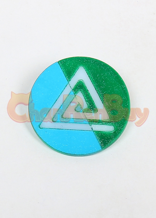 Nijisanji Min suha Three Badges Cosplay Prop