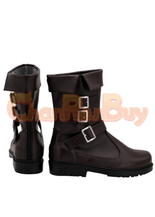 Aerith Gainsborough Shoes Cosplay Final Fantasy VII Remake Boots-Chaorenbuy Cosplay