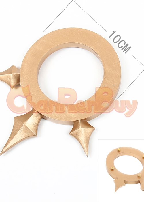 Genshin Impact Aether Pauldron and Waist Ornaments Cosplay Prop