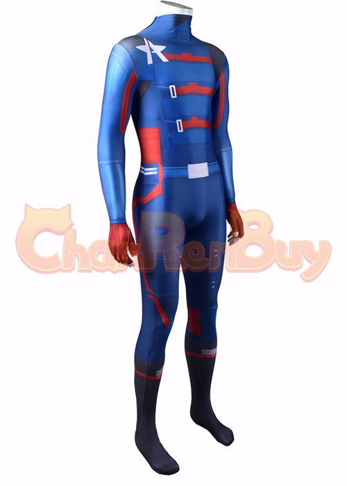 The Falcon And The Winter Soldier Captain America US Agent John Walker Costume Cosplay Bodysuit