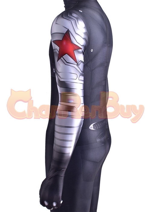 Captain America The Winter Soldier Costume Cosplay Bodysuit