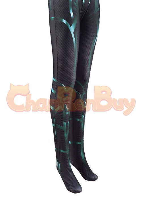 Thor 3 Ragnarok Trailer Hela Costume Cosplay Bodysuit