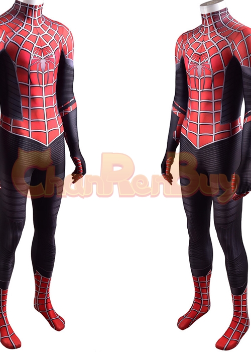 Spider Man Costume Tobey Maguire Cosplay Bodysuit