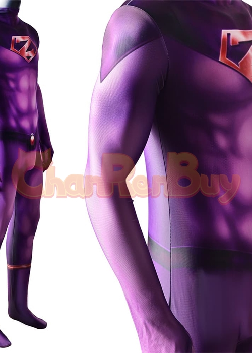 The Wonder Twins Zan Costume Cosplay Bodysuit