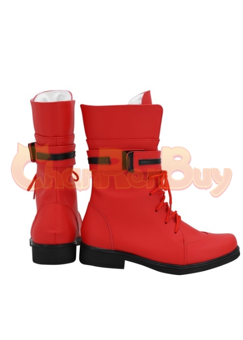 Tifa Lockhart Shoes Final Fantasy VII Remake Cosplay Boots-Chaorenbuy Cosplay