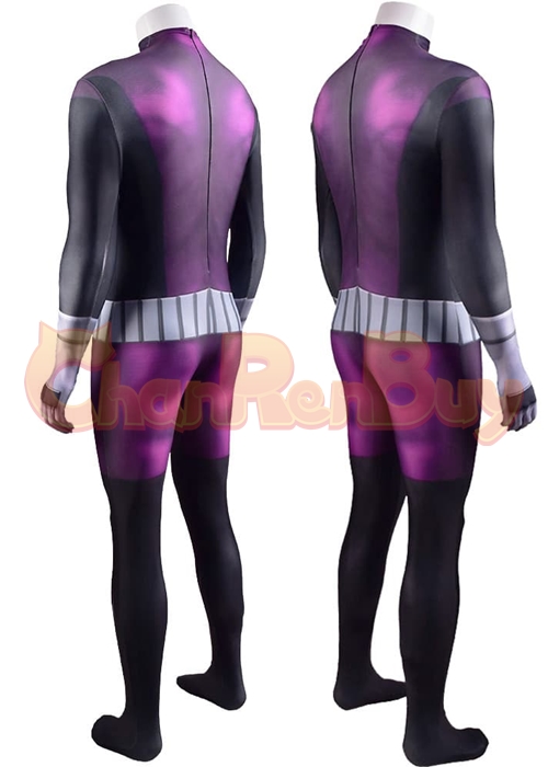 Teen Titans Beastboy Costume Cosplay Bodysuit