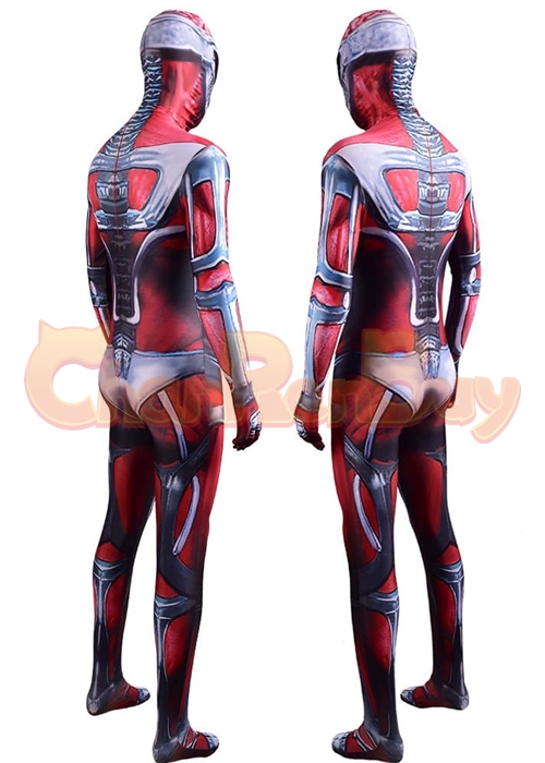 Mighty Morphin Power Rangers Lord Zedd Costume Cosplay Bodysuit